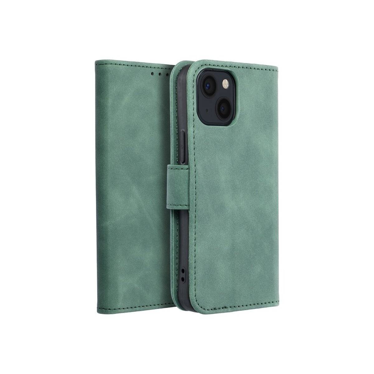 Tasche Holster Schutzhülle Magnet Standfunktion Hülle kompatibel mit Samsung Galaxy S25 Grün