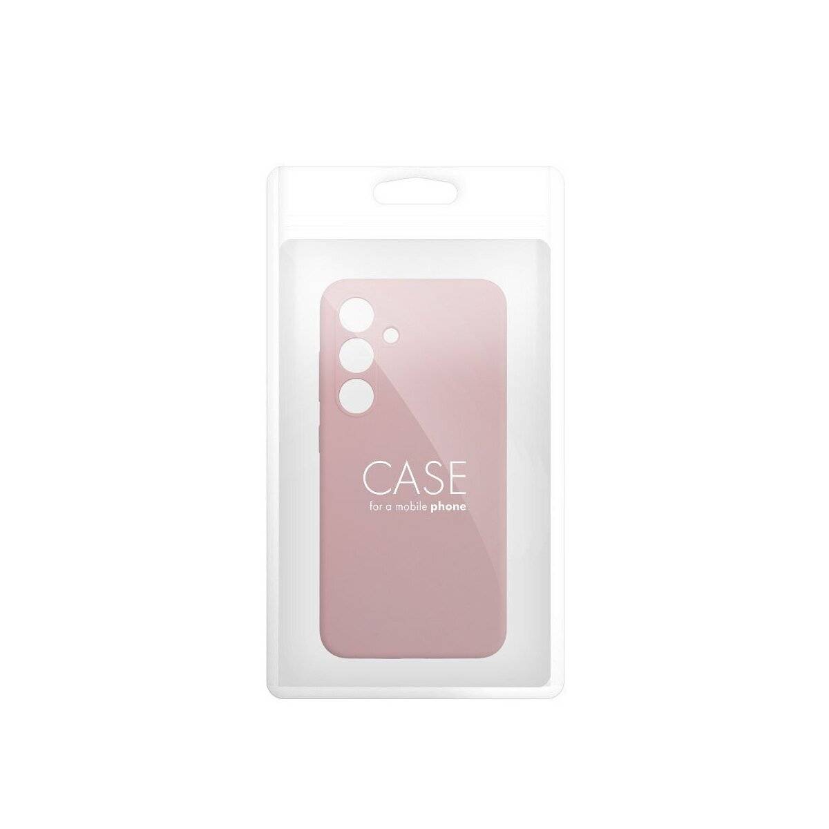 Silikon 2mm Handyhülle Kameraschutz kompatibel mit Samsung Galaxy A36 Sand Pink