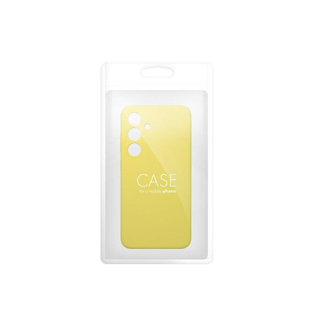 Silikon 2mm Handyhülle Kameraschutz kompatibel mit Samsung Galaxy A35 5G Lemon