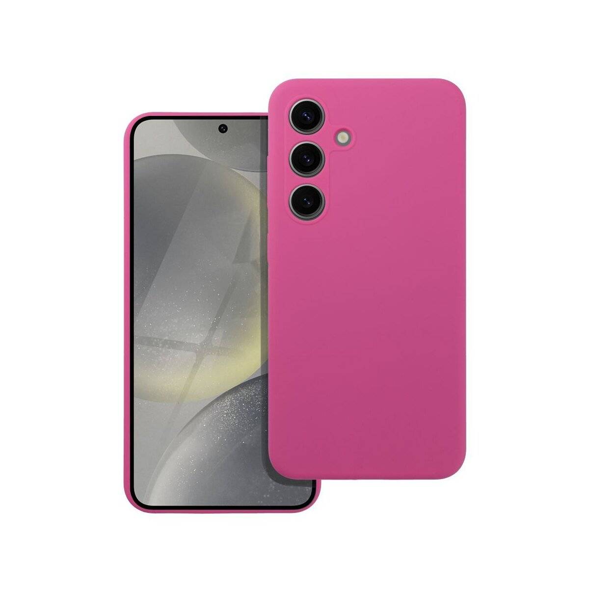 Silikon 2mm Handyhülle Kameraschutz kompatibel mit Samsung Galaxy A25 5G Pink