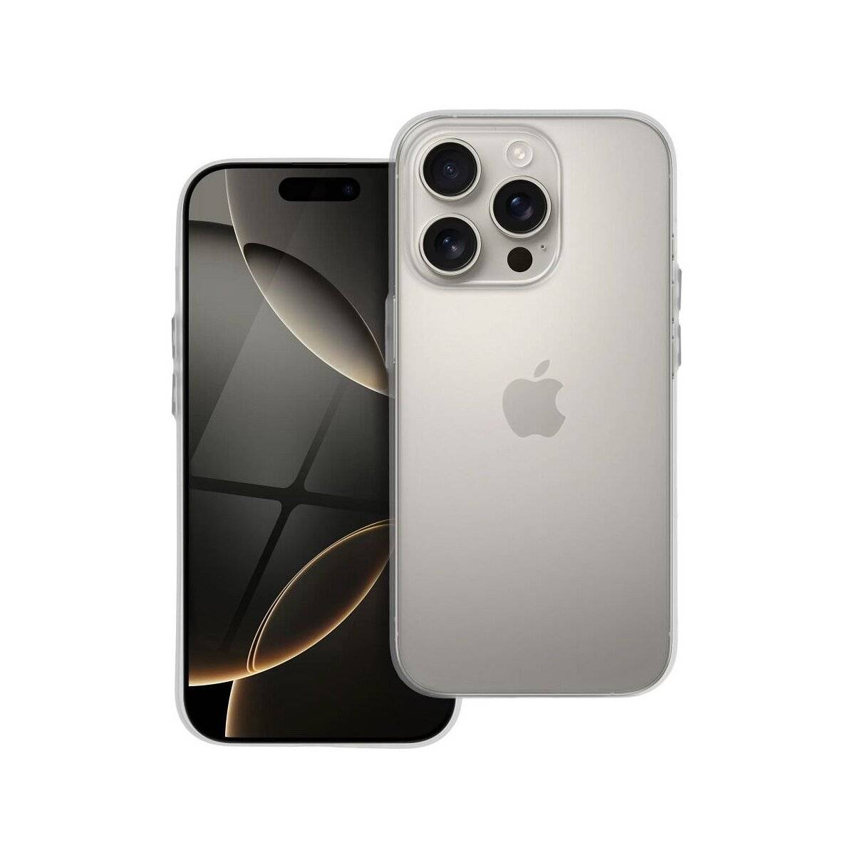 Hülle ULTRATHIN MATT kompatibel mit iPhone 16 Plus Transparent