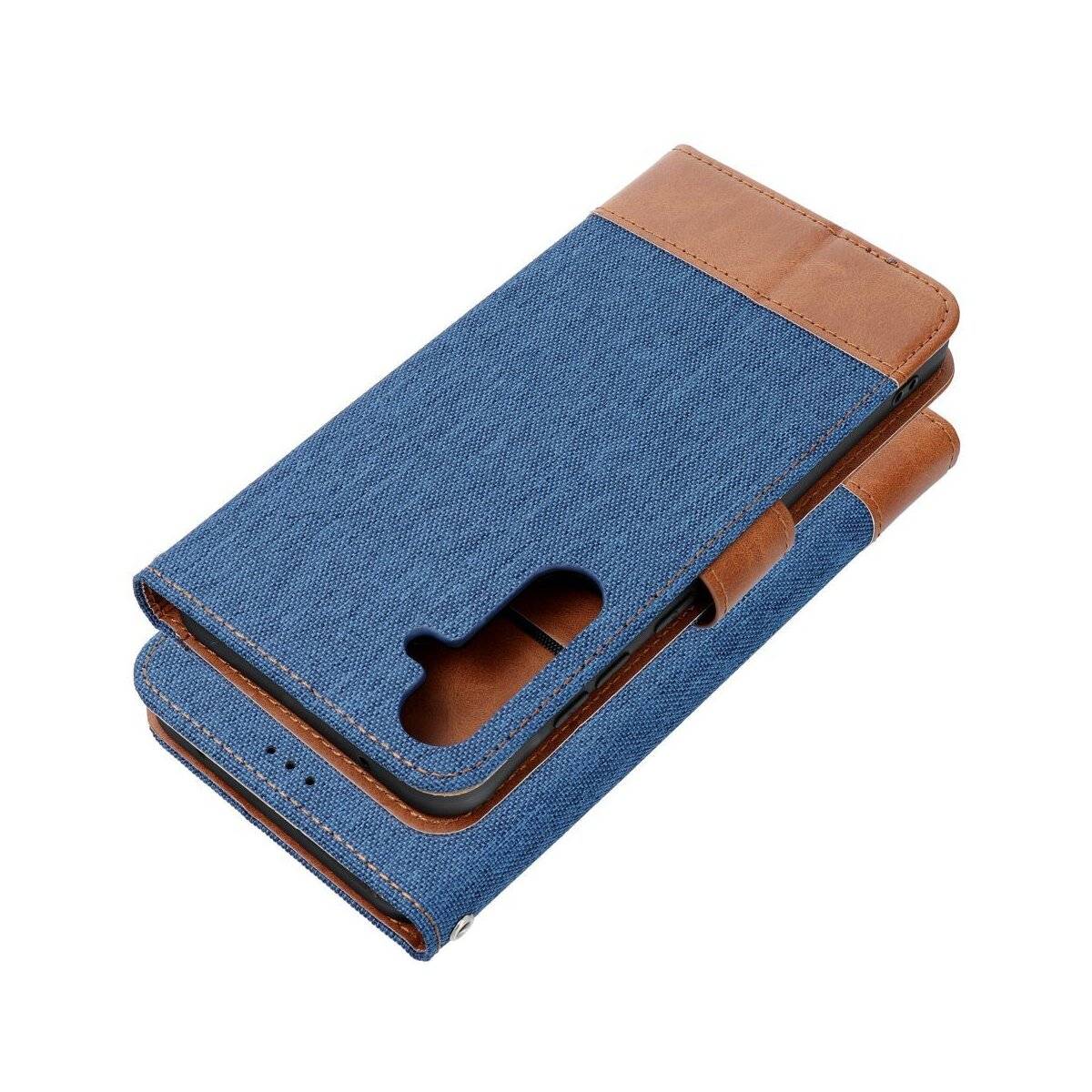 Jeans-Buch-Handyhülle kompatibel mit Samsung Galaxy A16 5G Blau