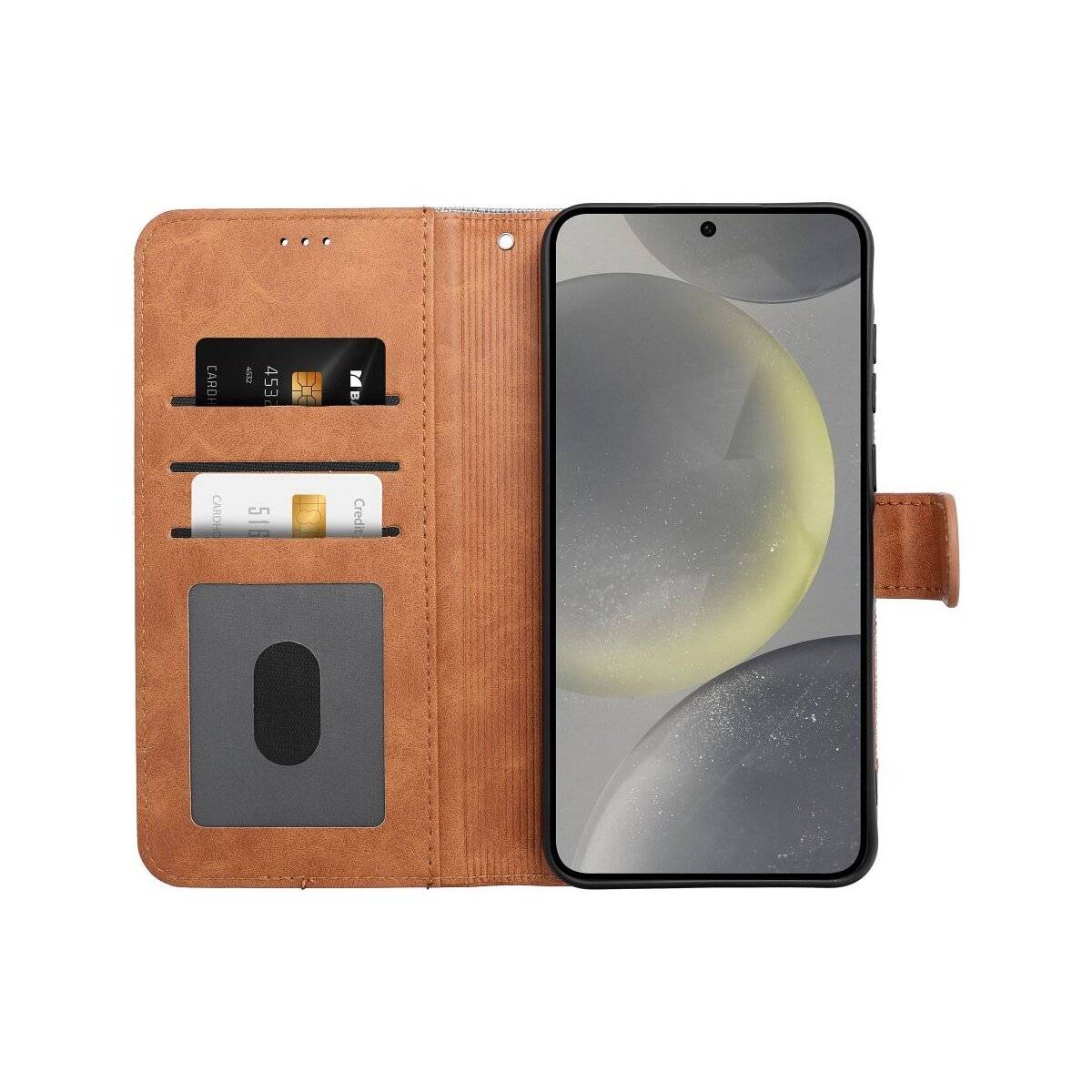 Jeans-Buch-Handyhülle kompatibel mit Samsung Galaxy A16 5G Blau