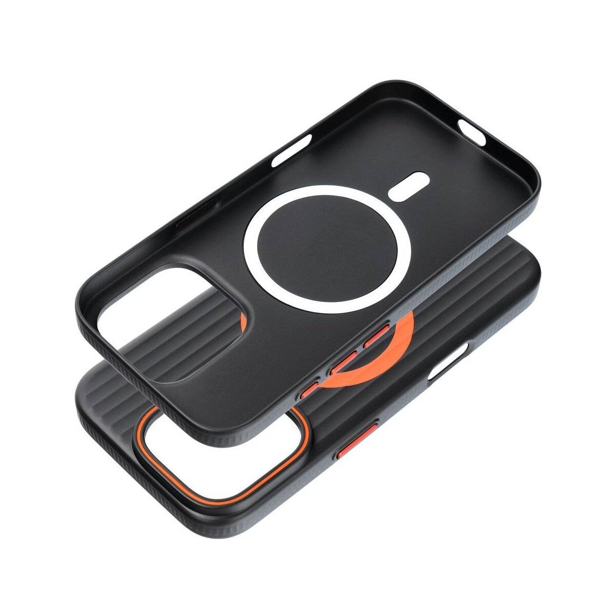Hülle Simply kompatibel mit MagSafe iPhone 15 Pro Titanschwarz