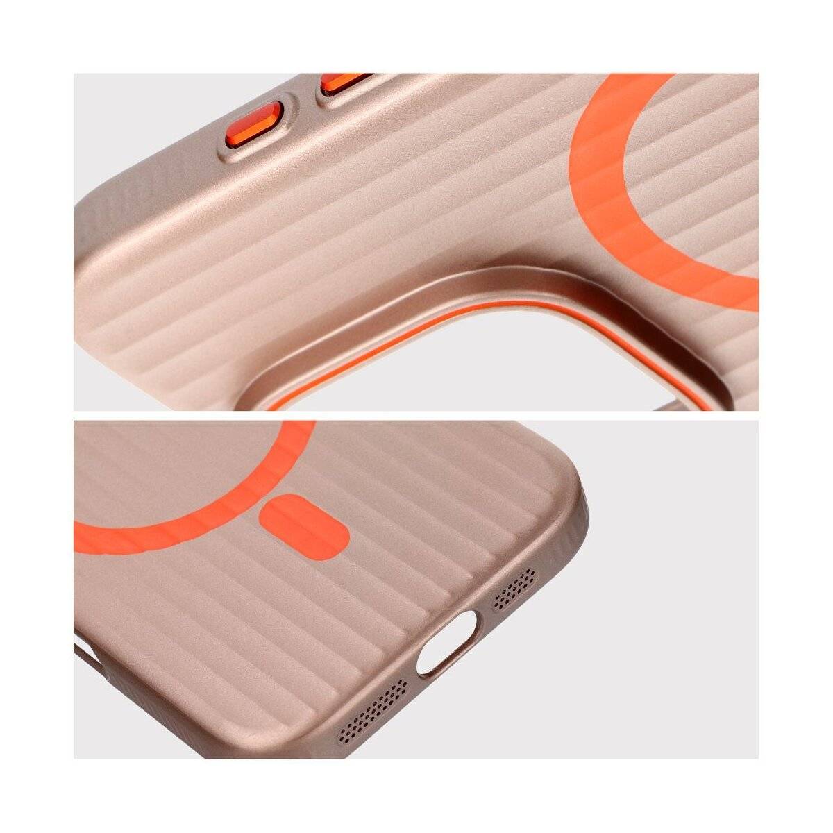 Hülle Simply kompatibel mit MagSafe iPhone 15 Titanwüste