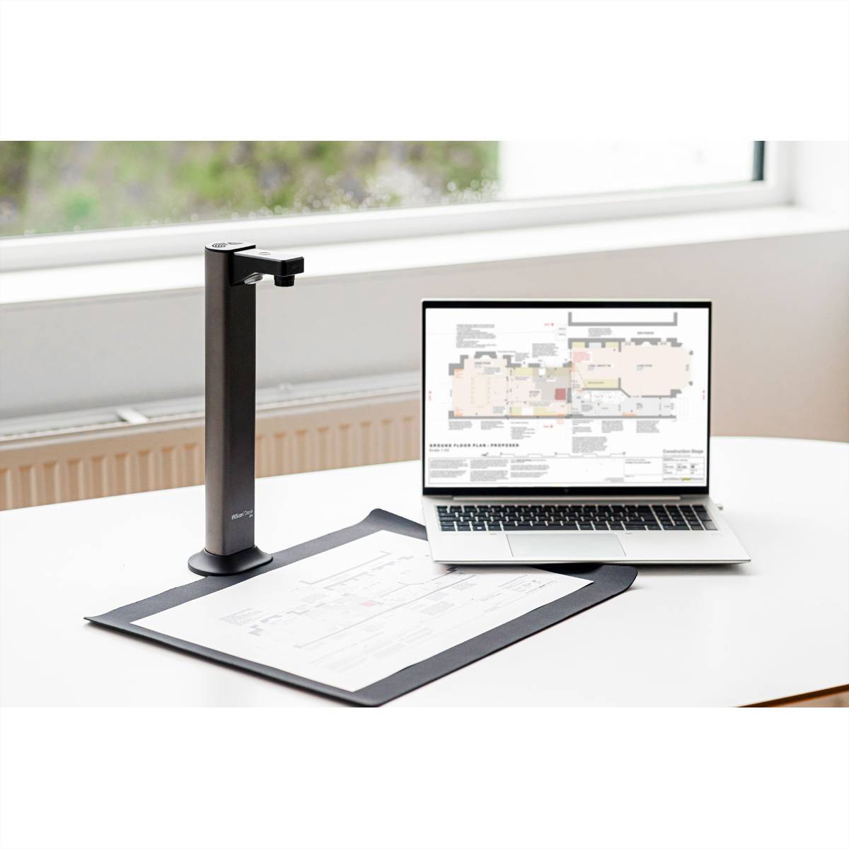 IRIScan Desk 7 Pro A3 Dokumentenscanner, Mobiler Desktop-Kamerascanner