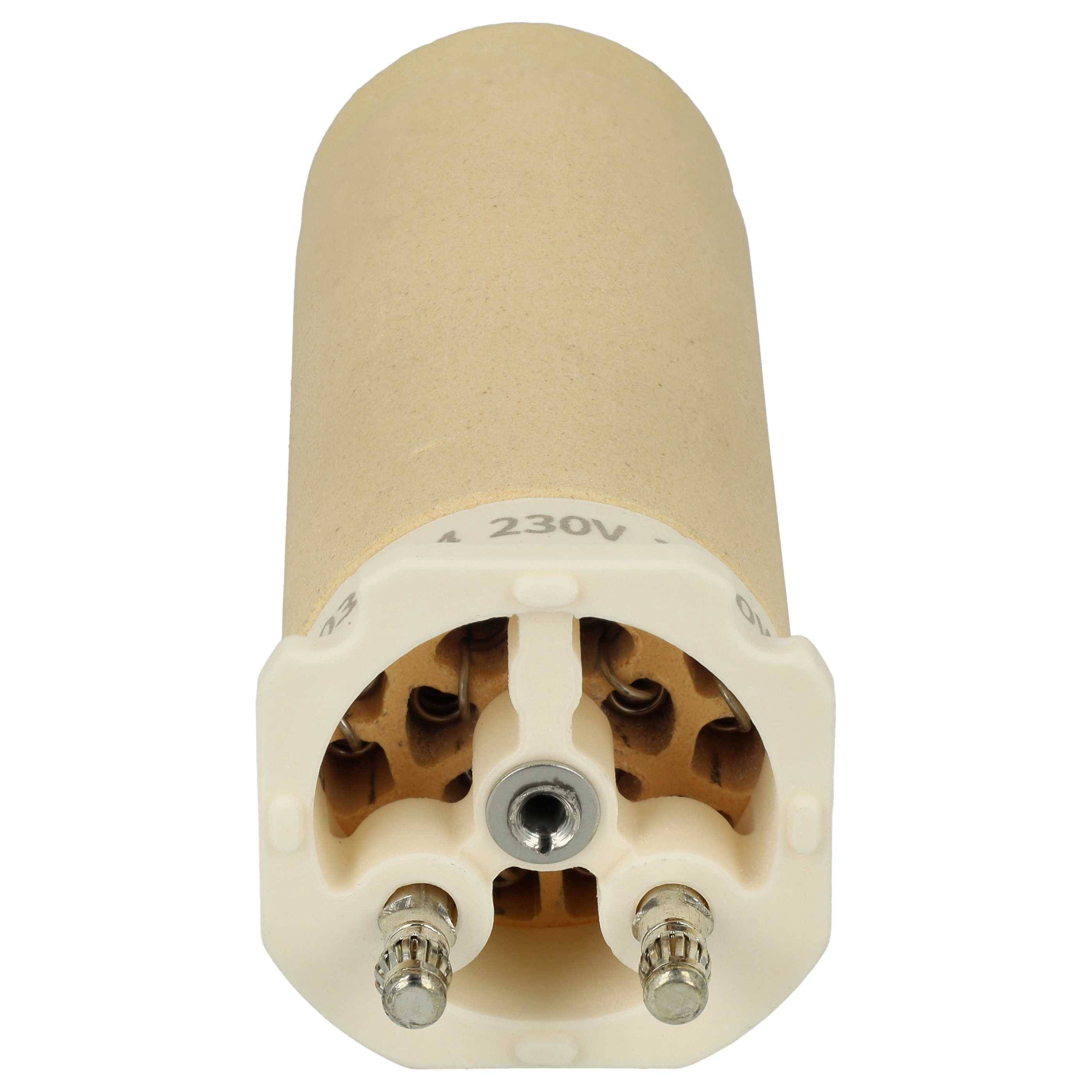 vhbw Heizelement kompatibel mit Leister UNIFLOOR E, TWINNY T Heißluftschweißpistole - 2100 W, Keramik Heizkern, 3,2 x 9,2 cm