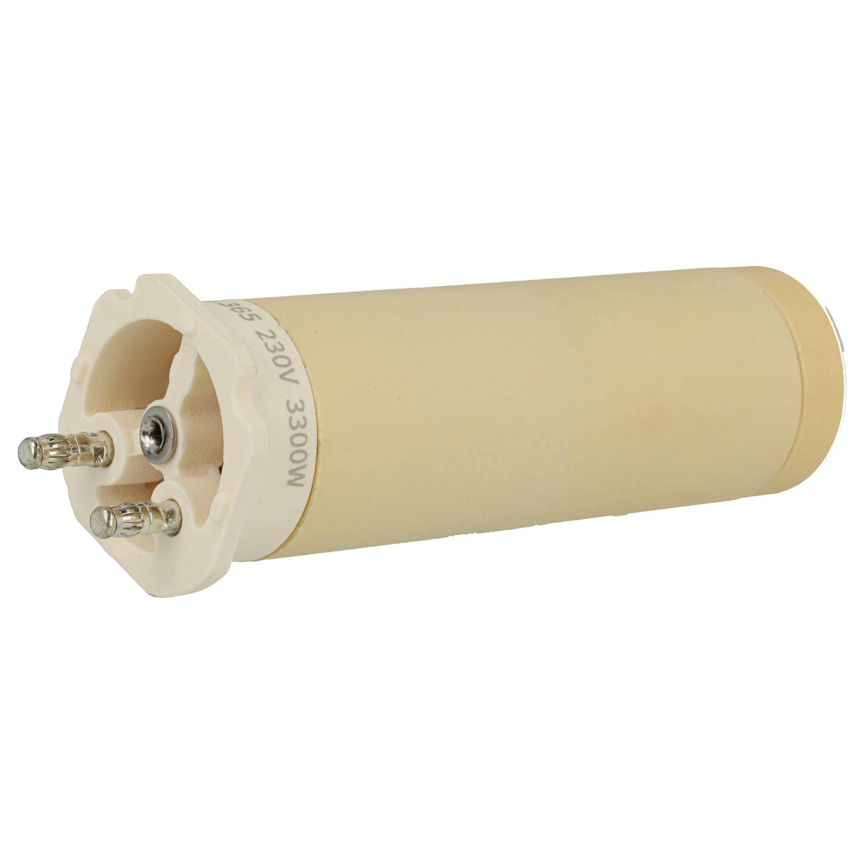 vhbw Heizelement kompatibel mit Leister Typ 3000 Heißluftschweißpistole - 3300 W, Keramik Heizkern, 3,15 x 10,3 cm