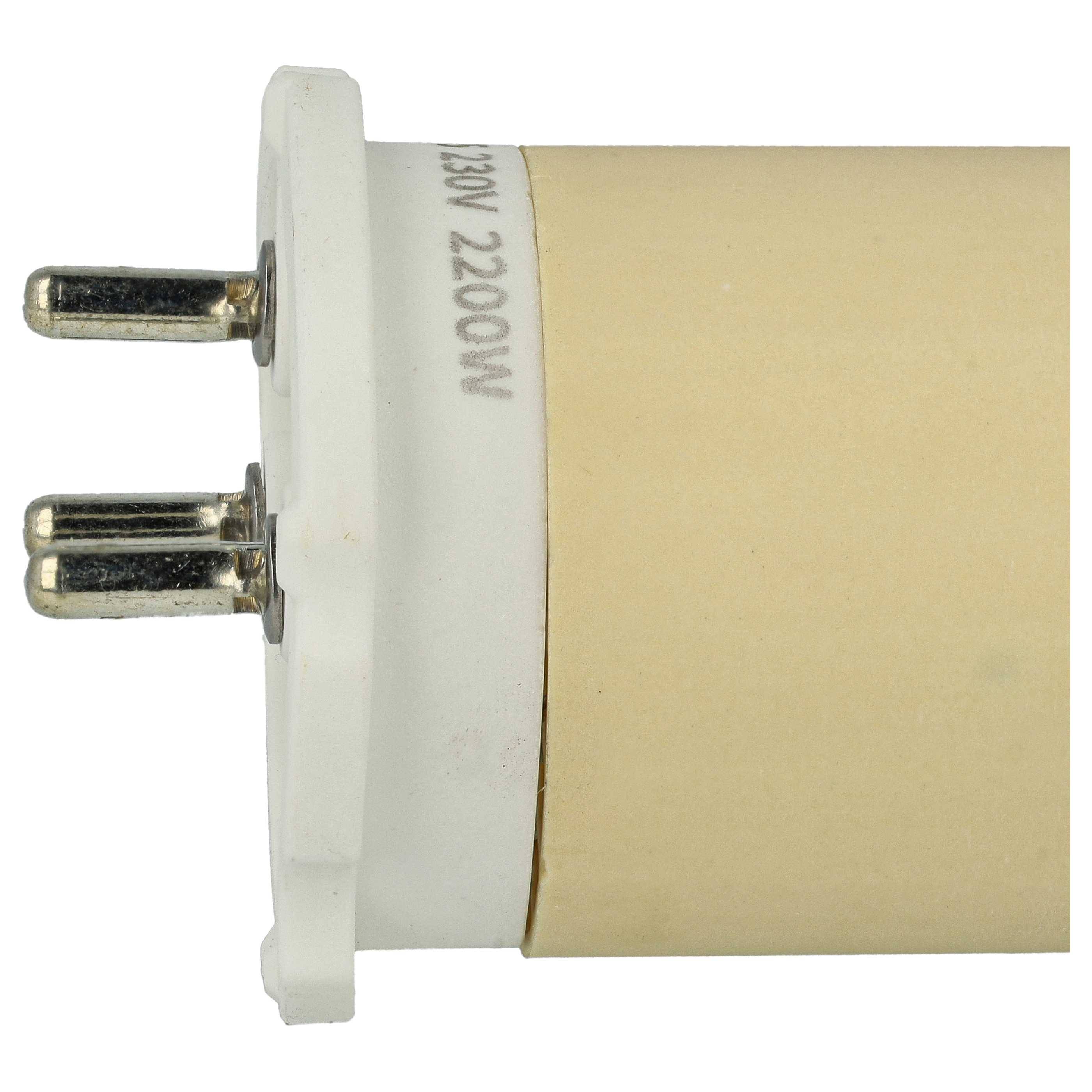 vhbw Heizelement Ersatz für Leister 149.675 für Heißluftschweißpistole - 2200 W, Keramik Heizkern, 4,45 x 9,15 cm
