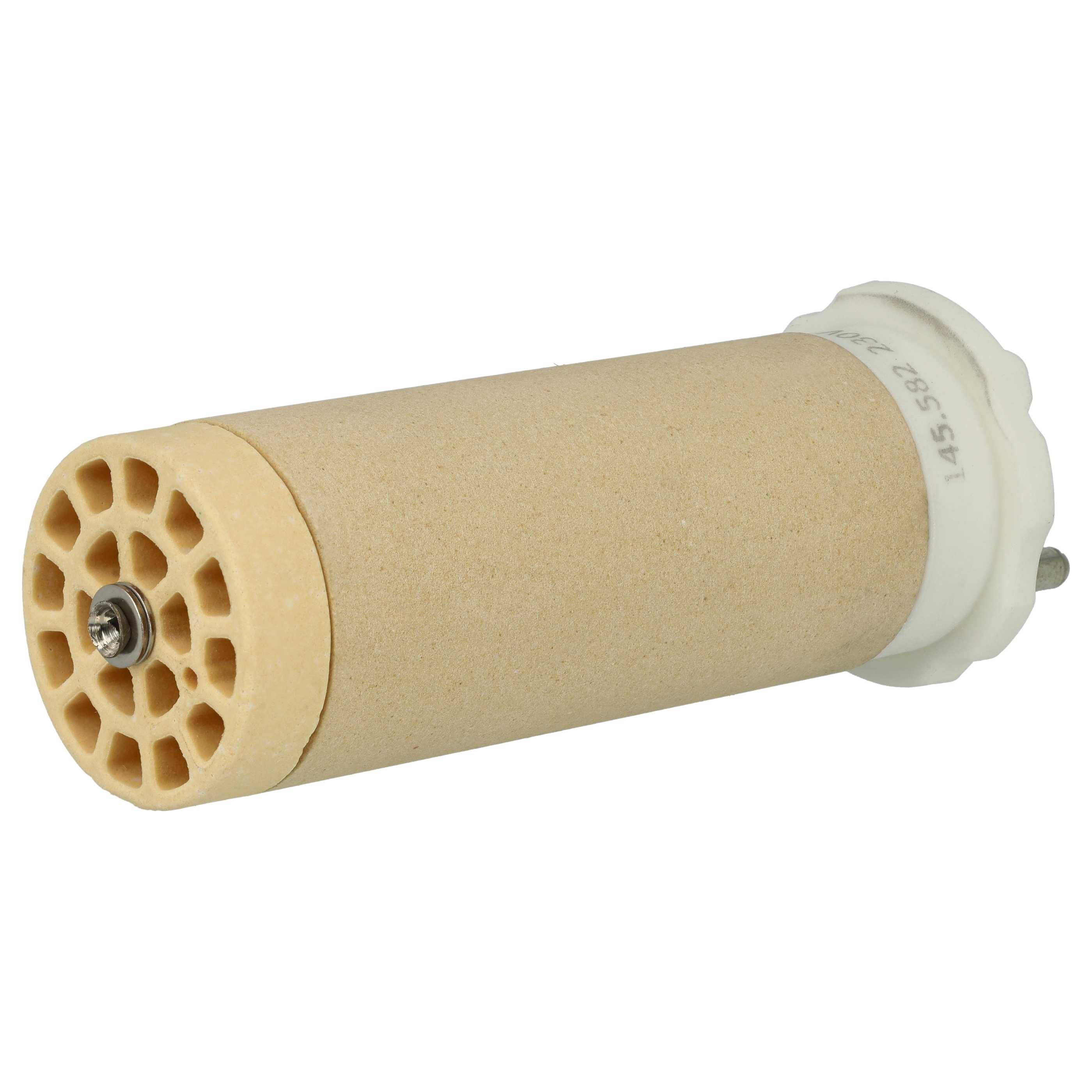vhbw Heizelement kompatibel mit Leister MISTRAL 6 SYSTEM Heißluftschweißpistole - 2200 W, Keramik Heizkern, 3,15 x 9,1 cm
