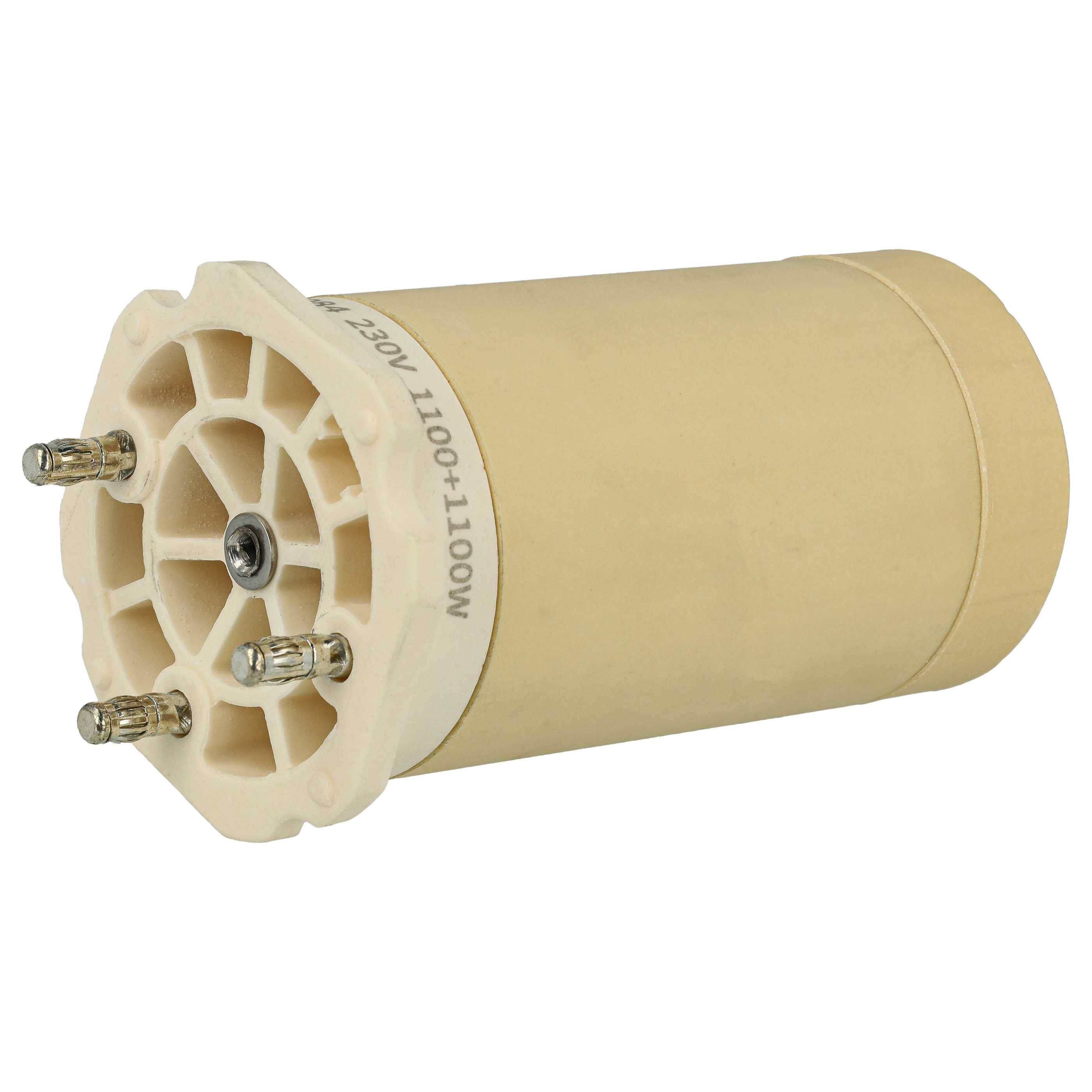 vhbw Heizelement kompatibel mit Leister WELDPLAST S4, S2 TPO Heißluftschweißpistole - 2200 W, Keramik Heizkern, 4,45 x 8,6 cm
