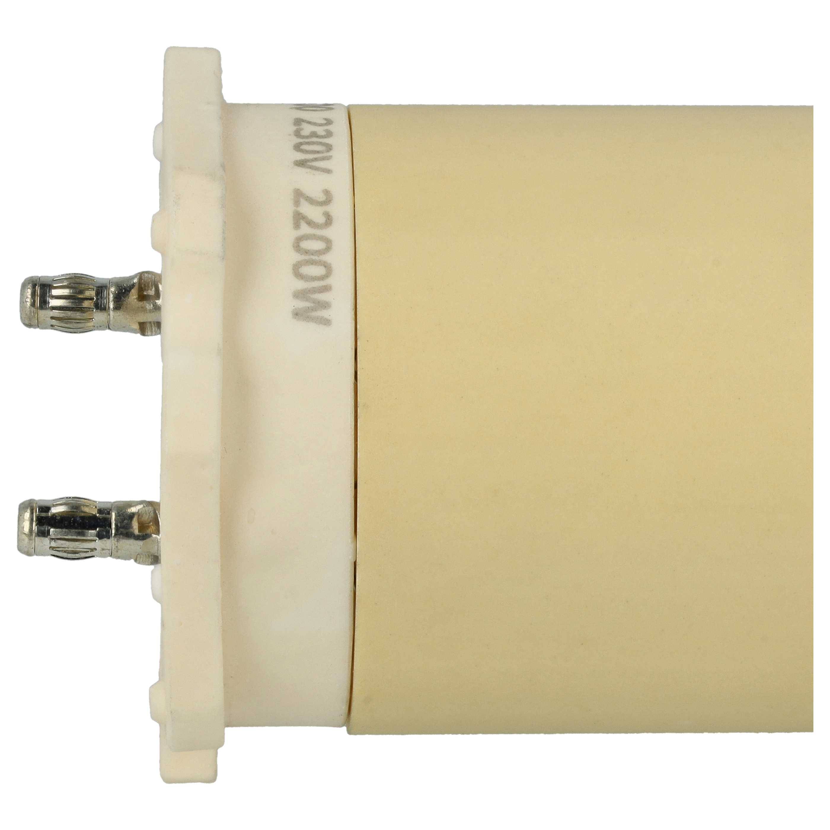 vhbw Heizelement kompatibel mit WELDY ENERGY HT1600 Heißluftschweißpistole - 2200 W, Keramik Heizkern, 4,45 x 6,65 cm