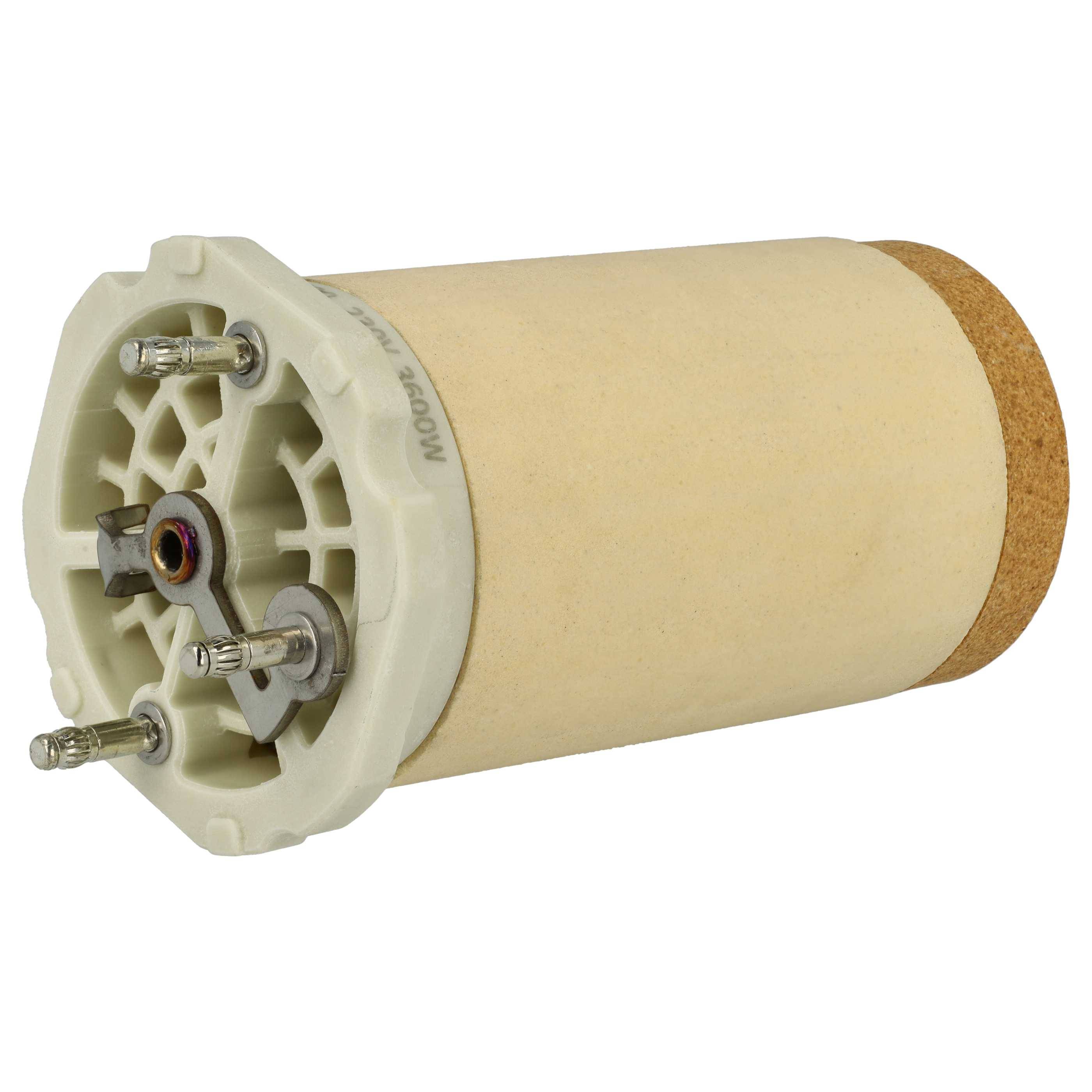 vhbw Heizelement Ersatz für Leister 143.53 für Heißluftschweißpistole - 3600 W, Keramik Heizkern, 5,52 x 10,8 cm