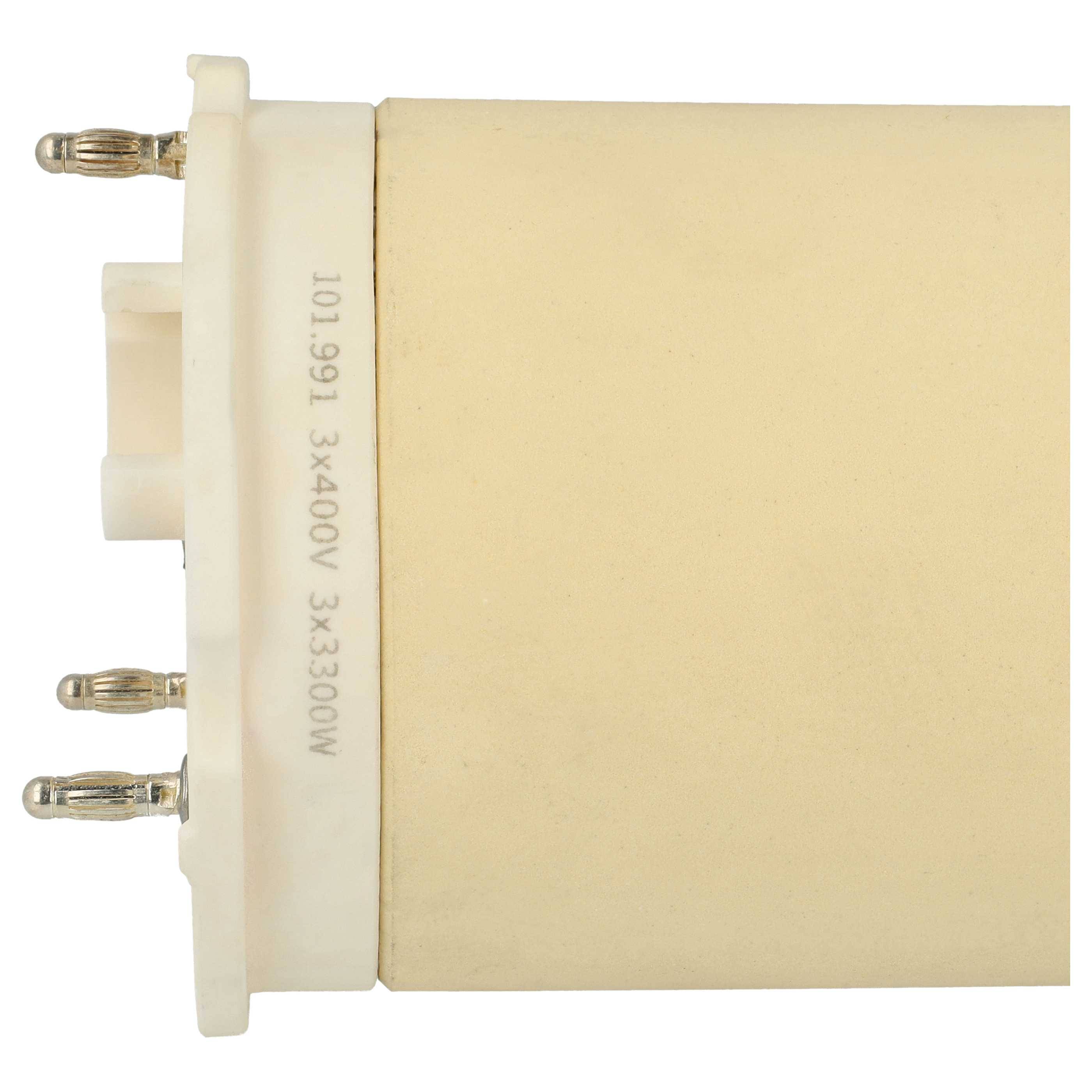 vhbw Heizelement Ersatz für Leister 101.991 für Heißluftschweißpistole - 9900 W, Keramik Heizkern, 8,5 x 13,1 cm