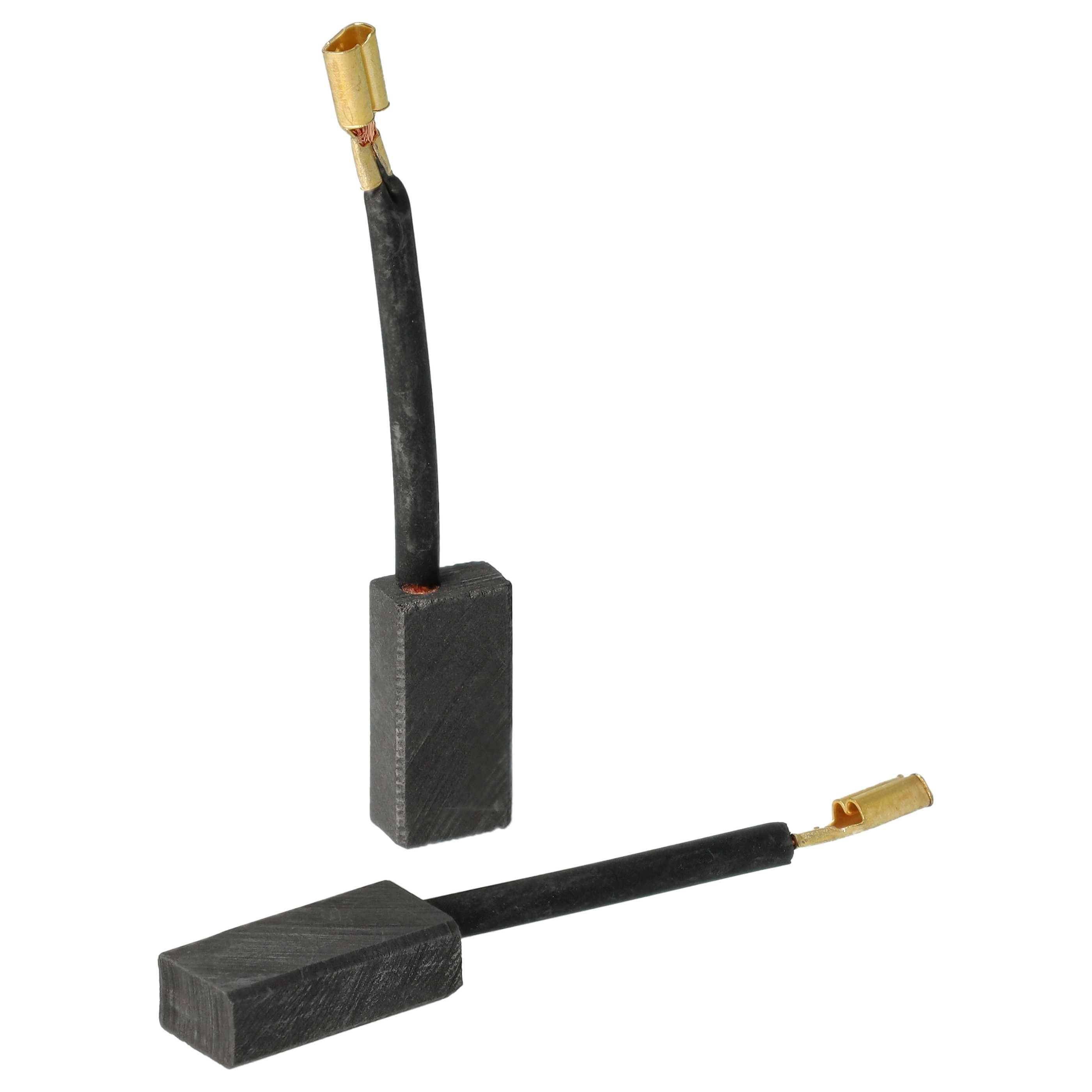 vhbw 2x Kohlebürste 5 x 8 x 16 mm Ersatz für Fein 30711129009 für Elektrowerkzeug, Multifunktionswerkzeug