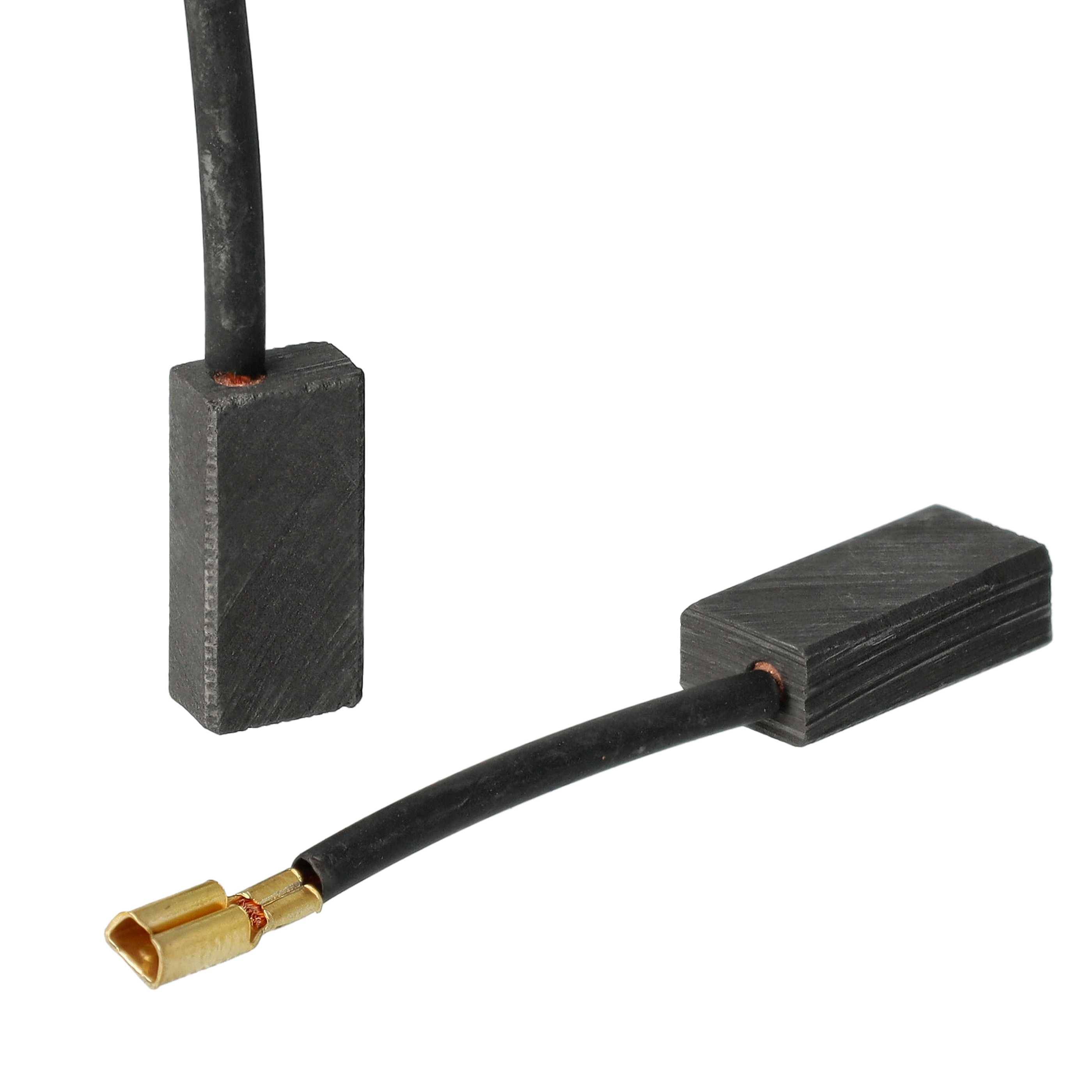 vhbw 2x Kohlebürste 5 x 8 x 16 mm Ersatz für Fein 30711129009 für Elektrowerkzeug, Multifunktionswerkzeug