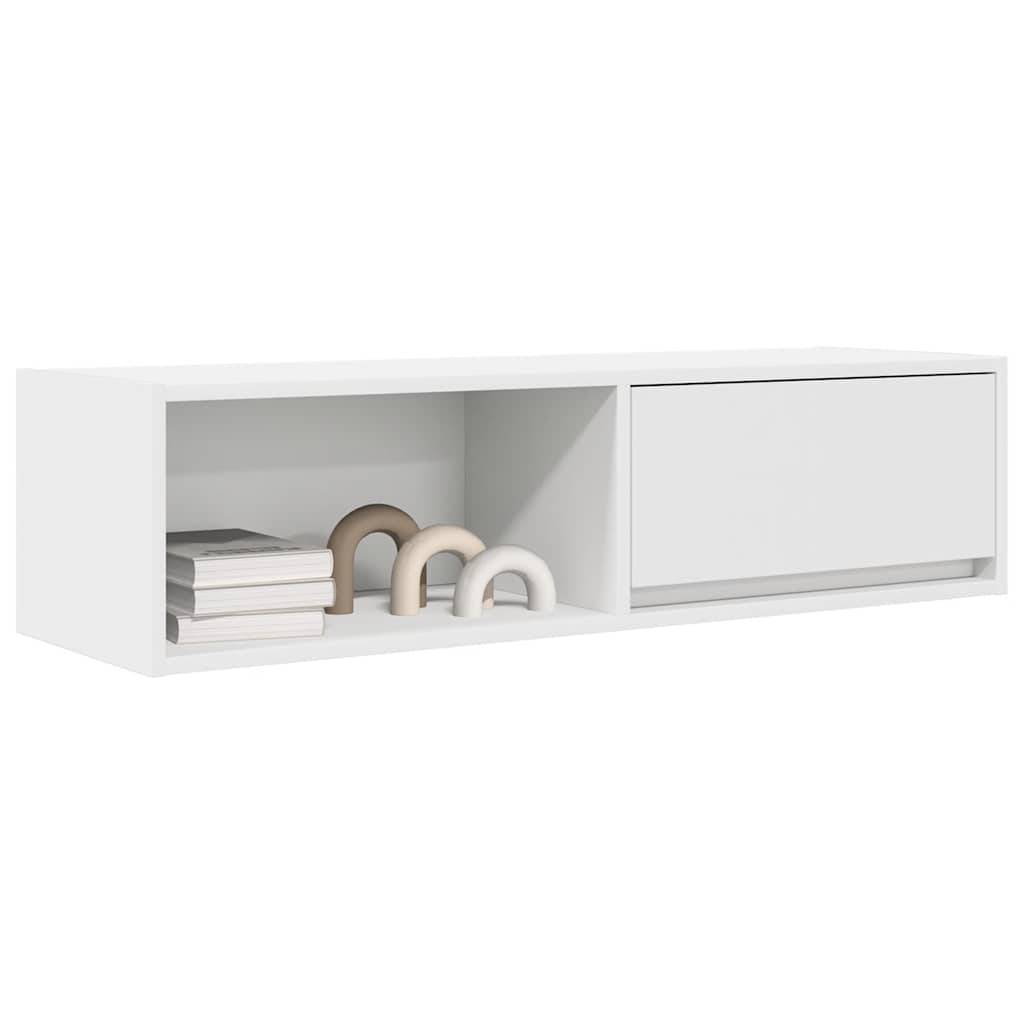 vidaXL TV-Schränke 2 Stk. Weiß 100x31x25,5 cm Holzwerkstoff