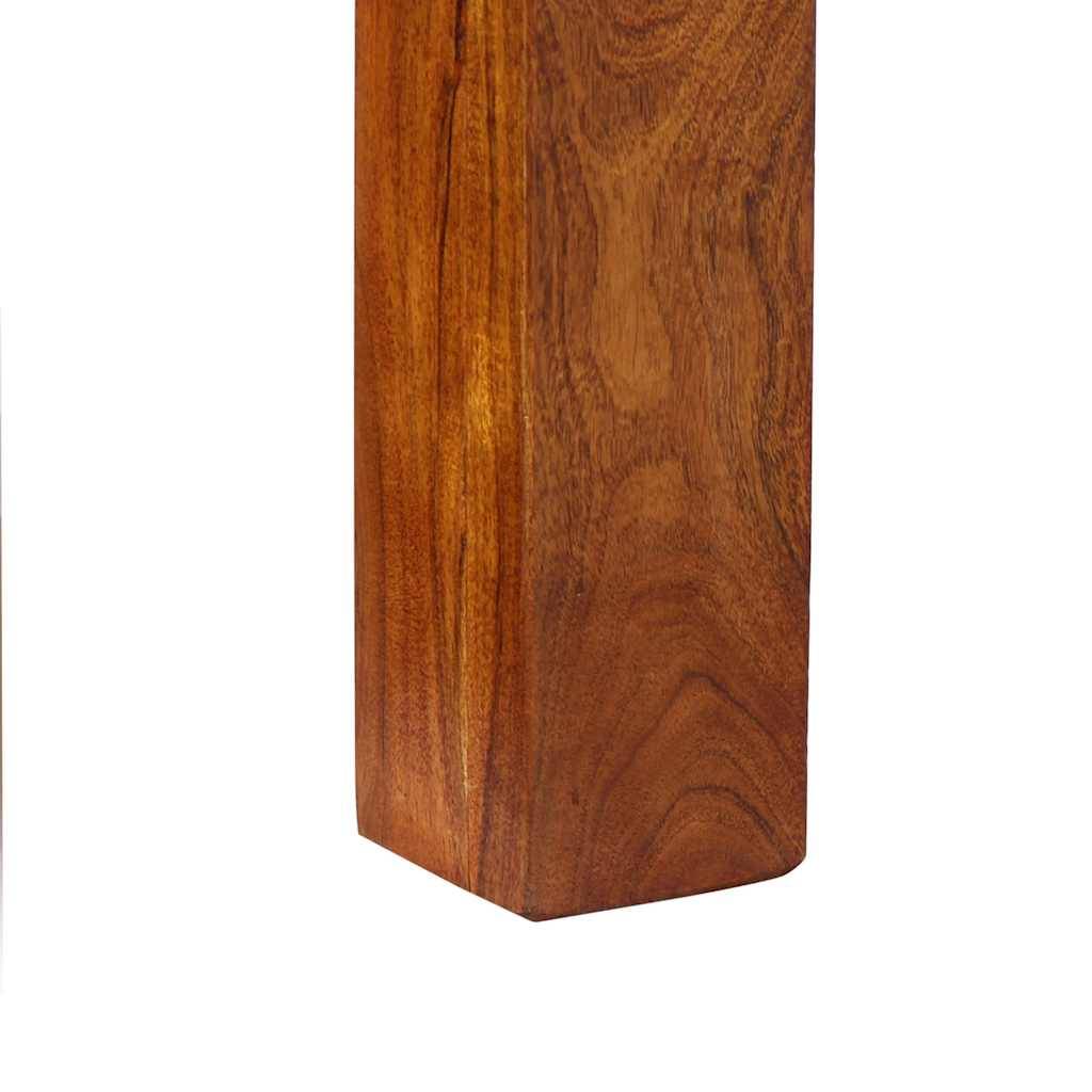 vidaXL Konsolentisch 110x35x75 cm Massivholz Akazie