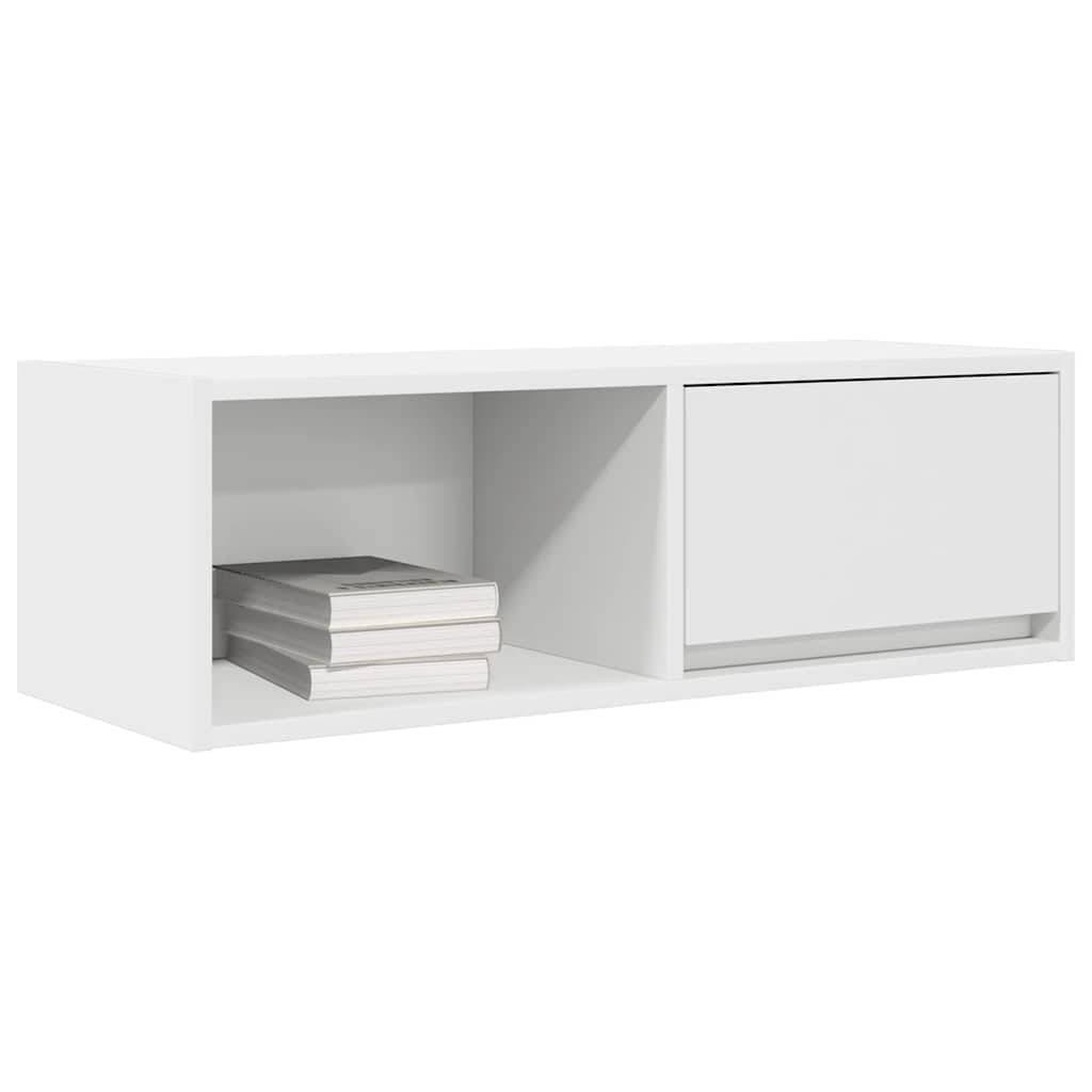 vidaXL TV-Schränke 2 Stk. Weiß 80x31x25,5 cm Holzwerkstoff