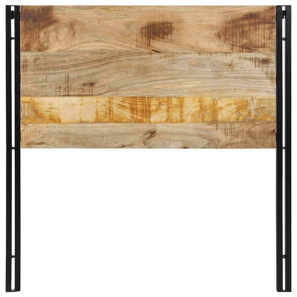 vidaXL Kopfteil 100 cm Massivholz Mango und Eisen