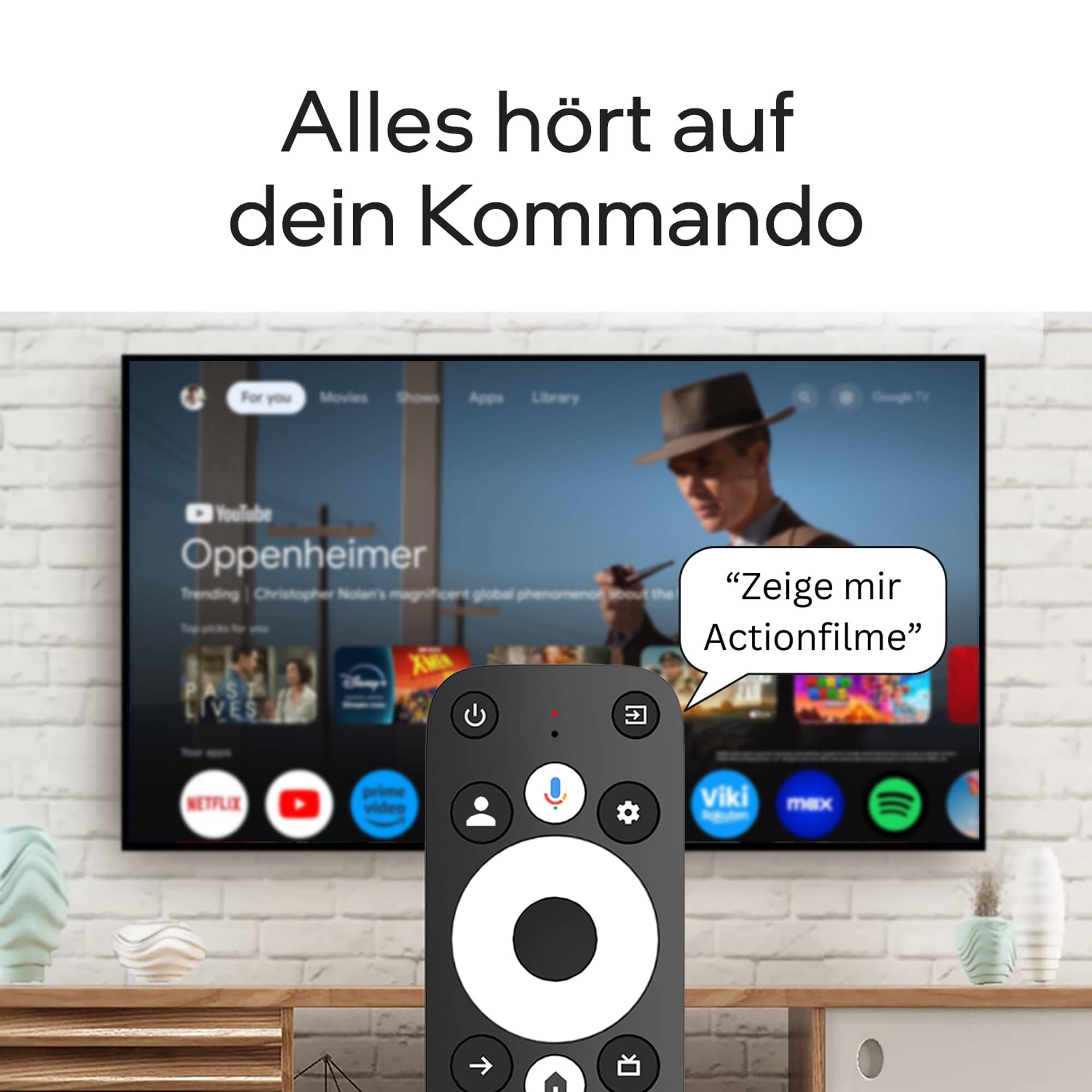 Google TV Box GD2 4K HDR Smart Streaming Player | Dolby Atmos | Chromecast | Netflix | Prime Video | Disney+