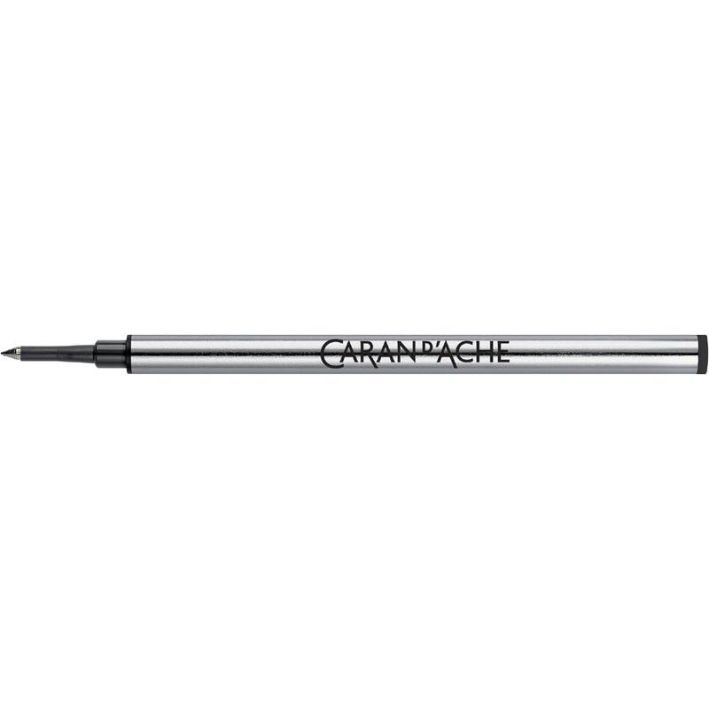 CARAN D'ACHE Tintenroller-Ersatzmine, F, schwarz