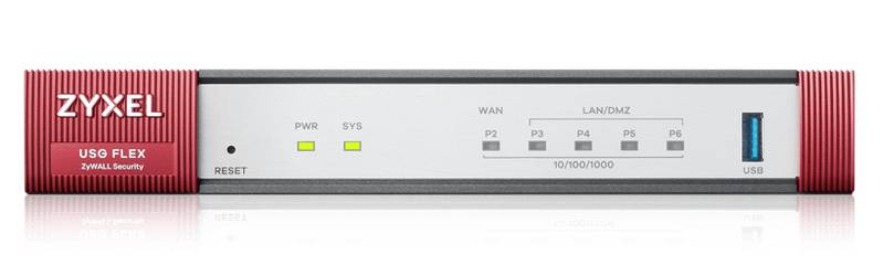 ZyXEL USG Flex H Series 50HP - Firewall - mit 1 Jahr Einstiegsschutzpaket