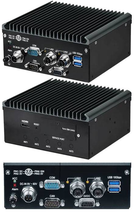 Sintrones IBOX-600-M12X-ON8-S05 (NVIDIA Jetson Orin Nano 8GB, 480GB SSD, CAN FD, M12)