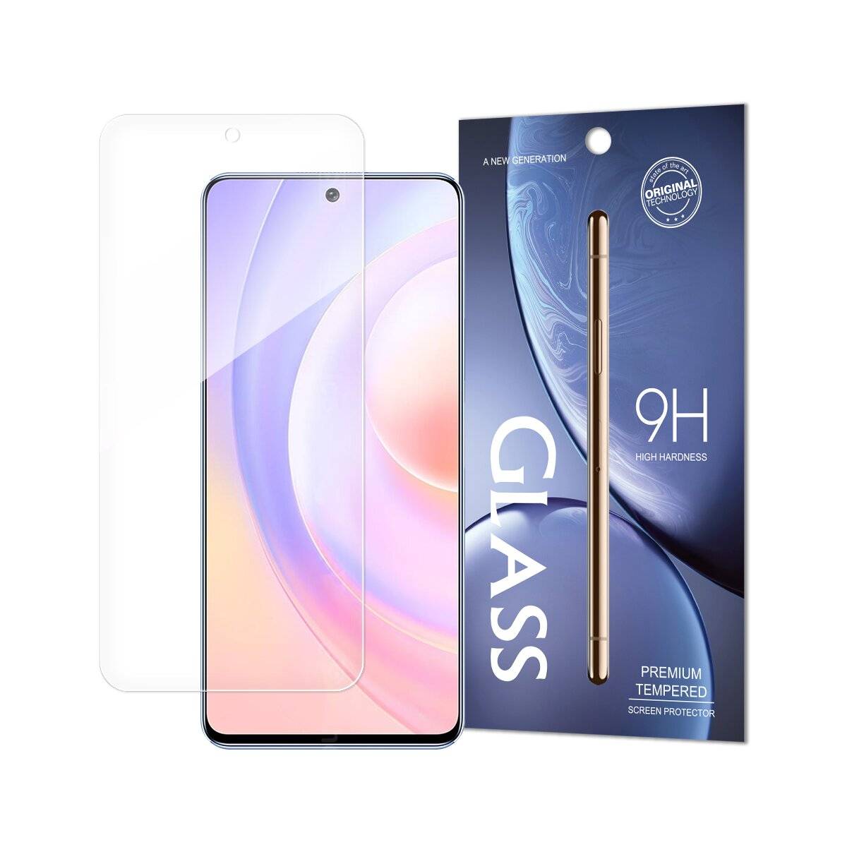 Schutzglas 9H kompatibel mit Huawei Nova 12s / 12 Lite Displayschutzfolie Passgenau Glas