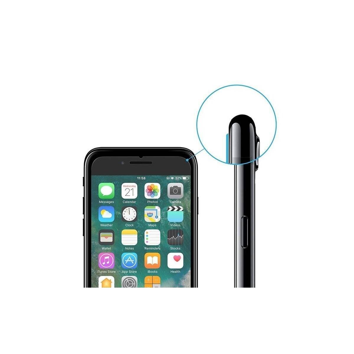 Schutzglas 9H kompatibel mit Huawei Nova 12s / 12 Lite Displayschutzfolie Passgenau Glas