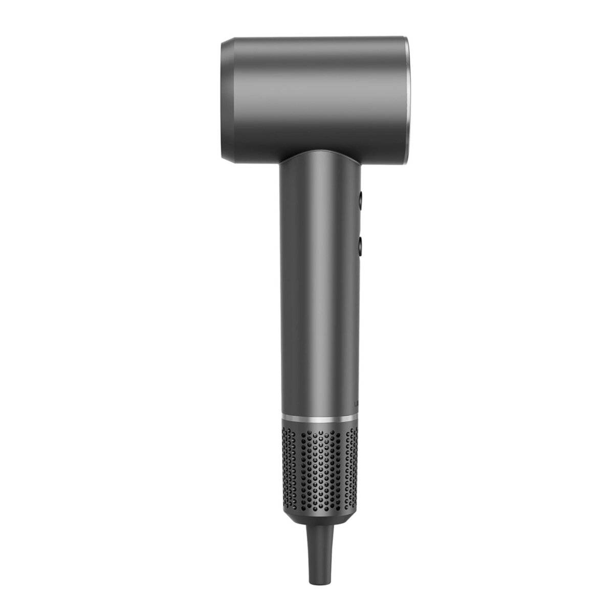 Moderner Haartrockner H100 Grau 1500W 110.000 U/min, mit Kalt- und Warmluft Grau