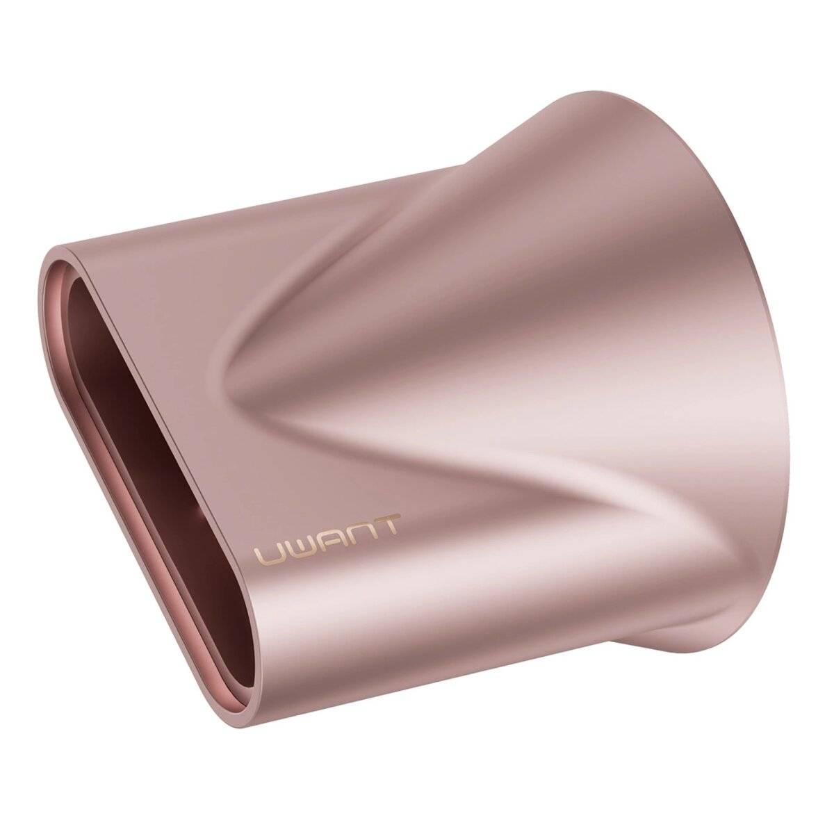 Moderner Haartrockner H100 Grau 1500W 110.000 U/min, mit Kalt- und Warmluft Rosa