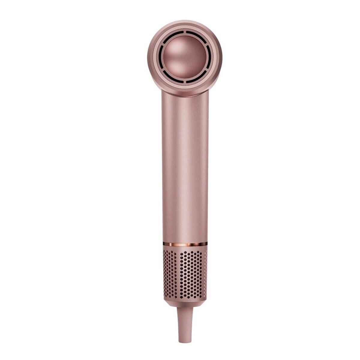 Moderner Haartrockner H100 Grau 1500W 110.000 U/min, mit Kalt- und Warmluft Rosa