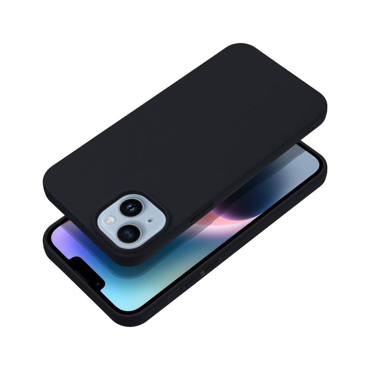 Silikon Hülle kompatibel mit SAMSUNG GALAXY S25 Case TPU Soft Schwarz-Matt