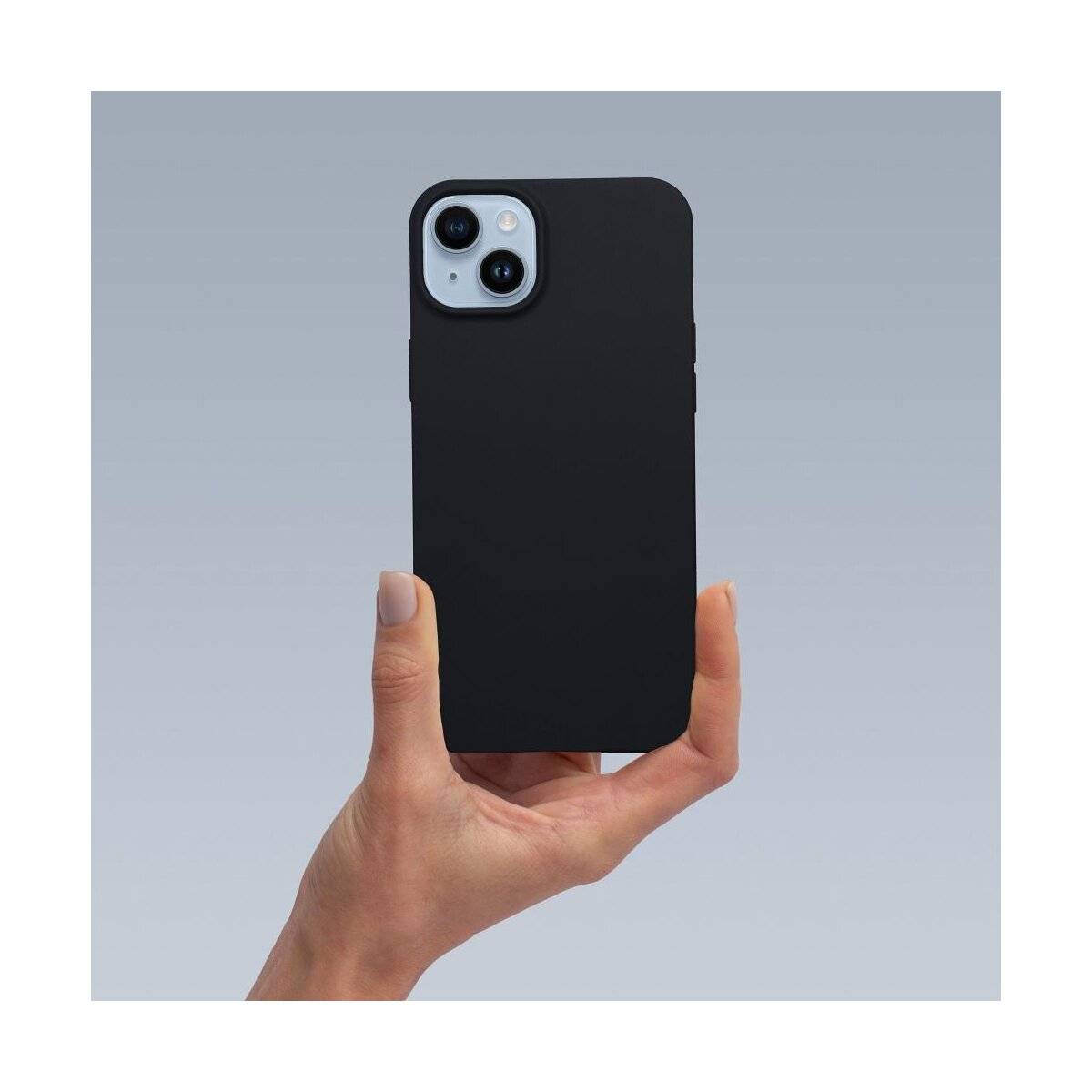 Silikon Hülle kompatibel mit SAMSUNG GALAXY S25 Case TPU Soft Schwarz-Matt