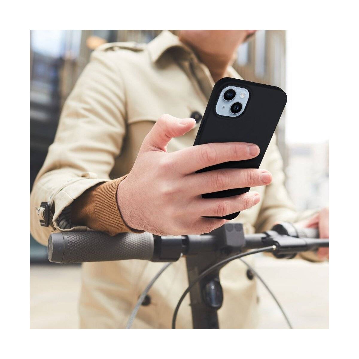 Silikon Hülle kompatibel mit SAMSUNG GALAXY S25 Case TPU Soft Schwarz-Matt