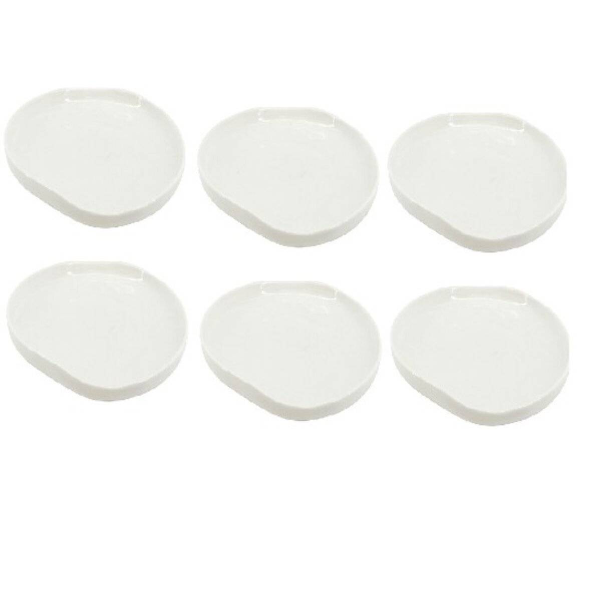 Zeitloses 6er-Set Dessertteller – Perfekt für stilvolles Servieren