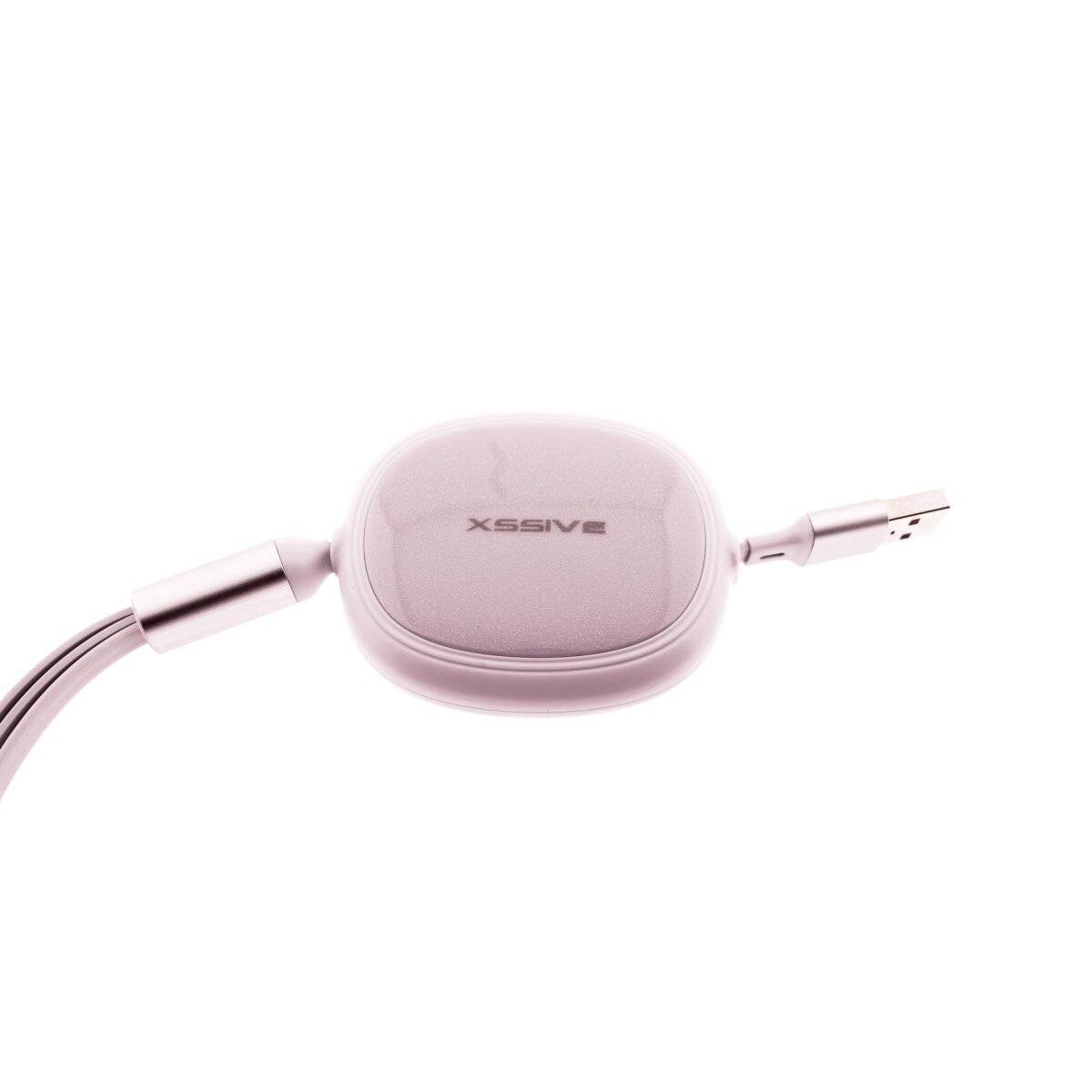 66 W 3-in-1-Schnellladegerät mit ausziehbarem Kabel vollem Anschluss