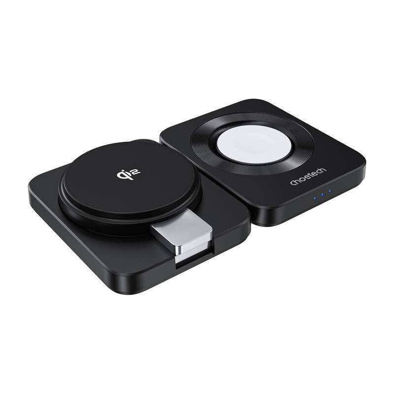 Choetech T636-F 3-in-1 Qi2 Ladestation, magnetisch & faltbar, 15W