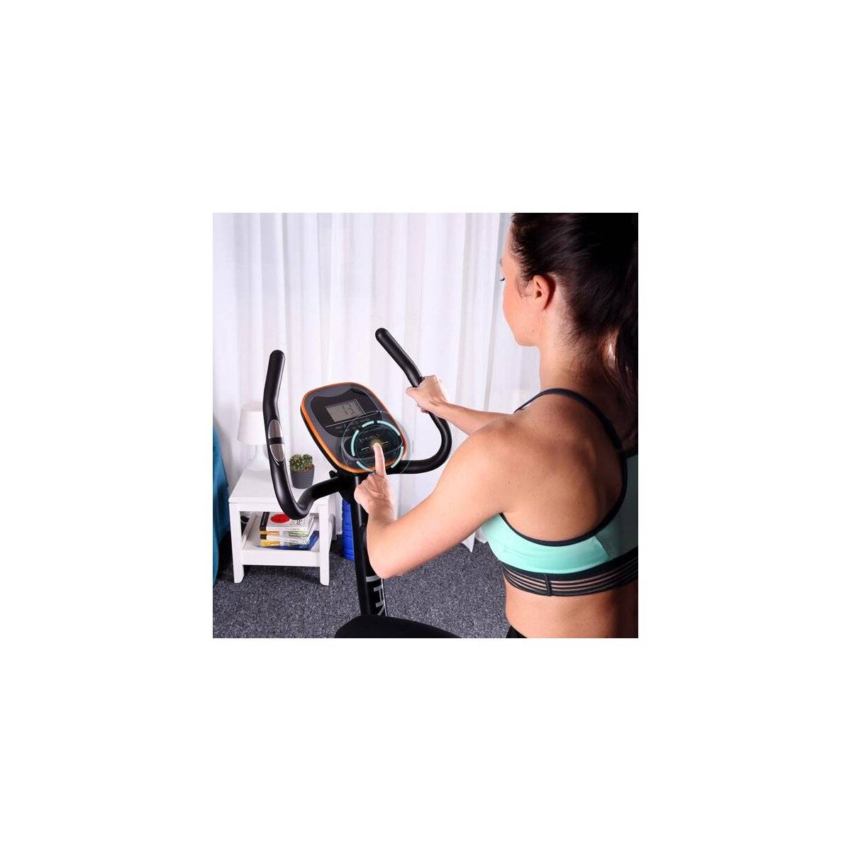 Magnetischer Stationärer Heimtrainer Fahrrad Fitness Sport