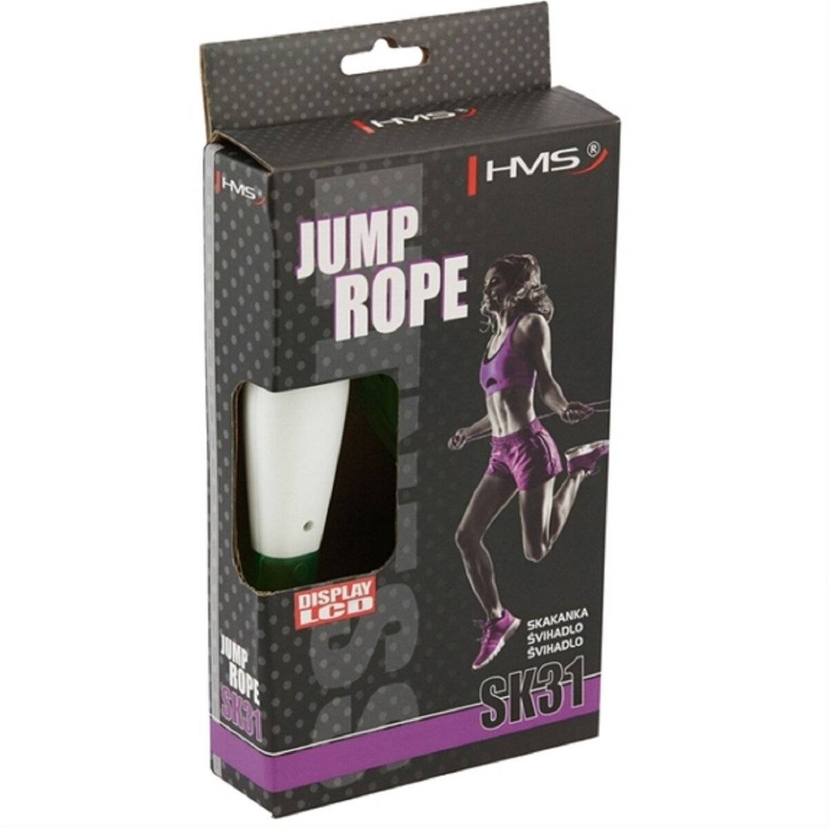 HMS Springseil mit Elektronischem Zähler LCD Display Perfekt für Cardio