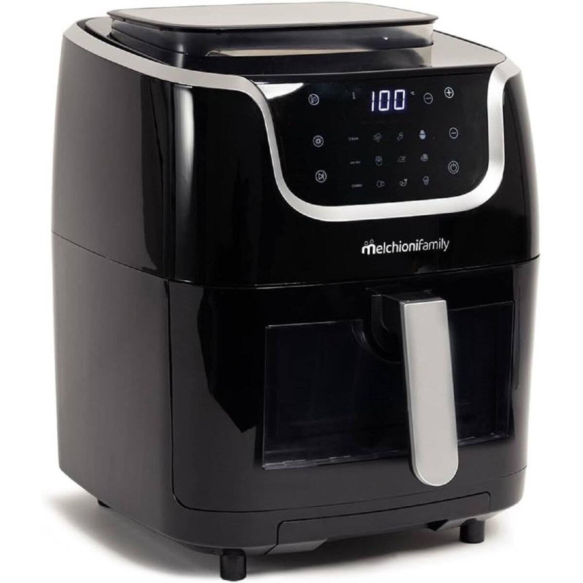 1700W Fritteuse 3in1 mit Dampf 6,5L, 1,3L Wassertank, Touch-Display