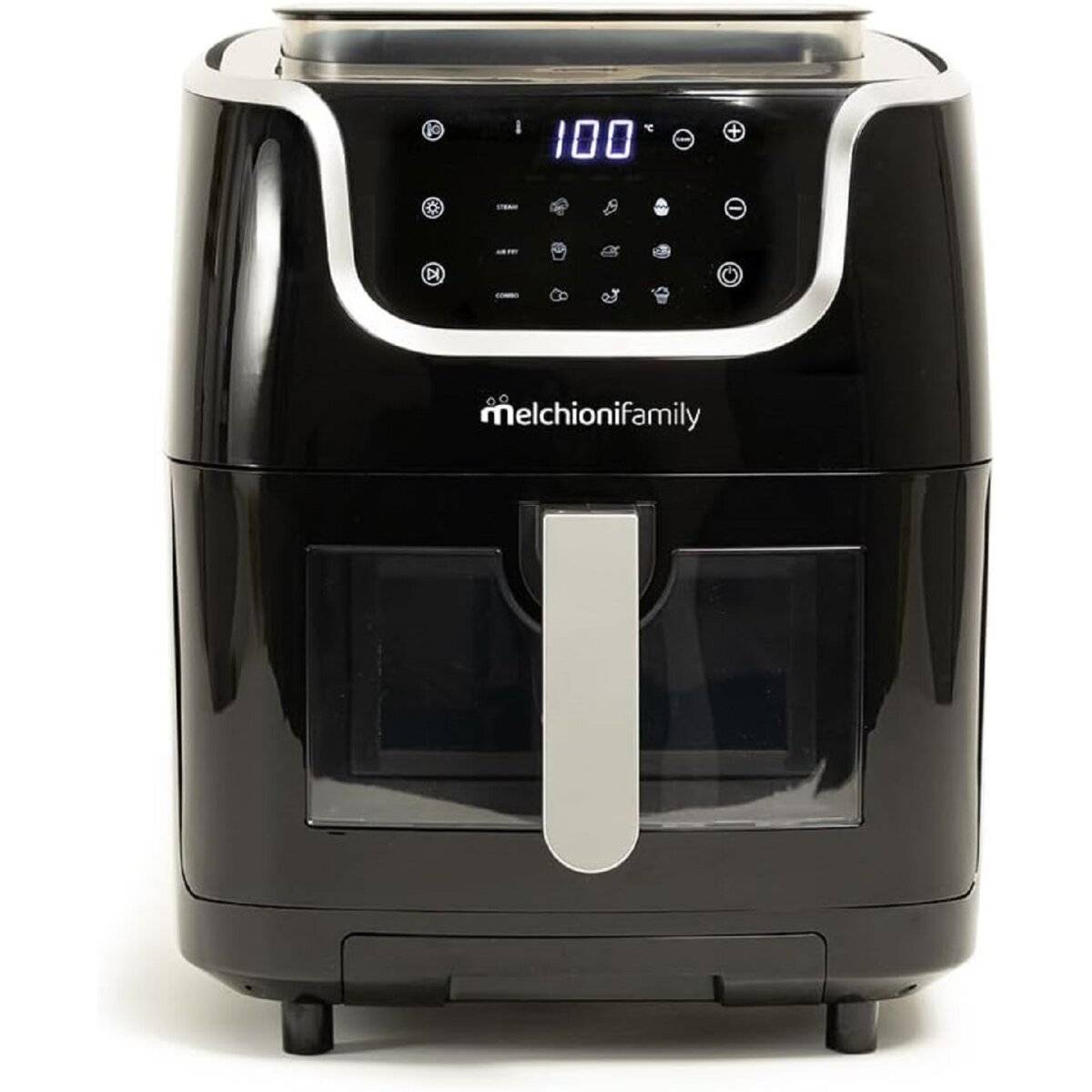 1700W Fritteuse 3in1 mit Dampf 6,5L, 1,3L Wassertank, Touch-Display