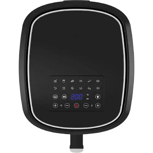 1800 W Heißluftfritteuse, 8 L / 2,5 kg, Touchscreen mit Sichtfenster 1800 W Heißluftfritteuse, 8 L / 2,5 kg, Touchscreen mit Sichtfenster