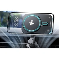 Autohalterung mit Ladefuntktion 15W in Schwarz - Schnellladegerät MagLeapWireless Autohalterung mit Ladefuntktion 15W in Schwarz - Schnellladegerät MagLeapWireless