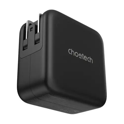 GaN-Netzladegerät mit US-, EU-, UK- und AU-Adapter 70W in Schwarz GaN-Netzladegerät mit US-, EU-, UK- und AU-Adapter 70W in Schwarz