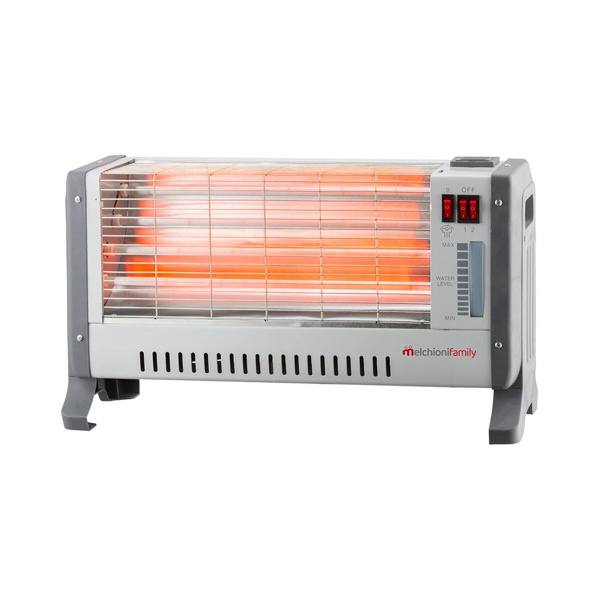 Quarzheizlüfter für den Innenbereich geeignet, 2 Einstellungen und 2 Leistungsstufen, elektrischer Quarzheizlüfter