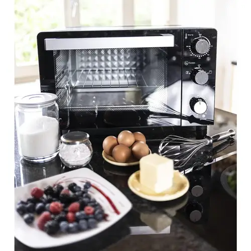 1200W Elektrischer Backofen DEVIL Kapazität 23 Liter 3 Kochmodi 1200W Elektrischer Backofen DEVIL Kapazität 23 Liter 3 Kochmodi