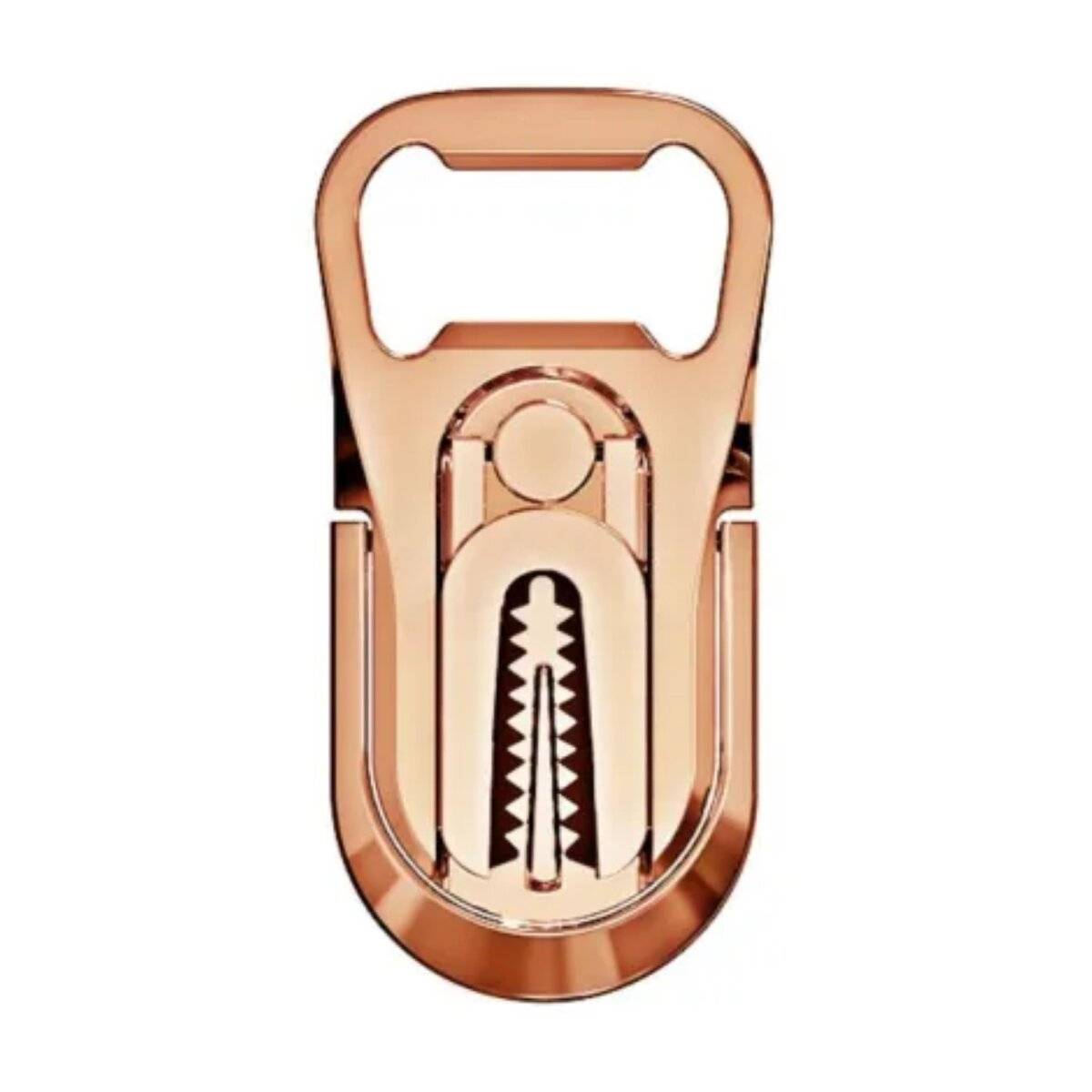 Praktisch und Stylisch: Die 3-in-1 Handyhalterung mit Flaschenöffner & 360°-Drehfunktion Rosegold