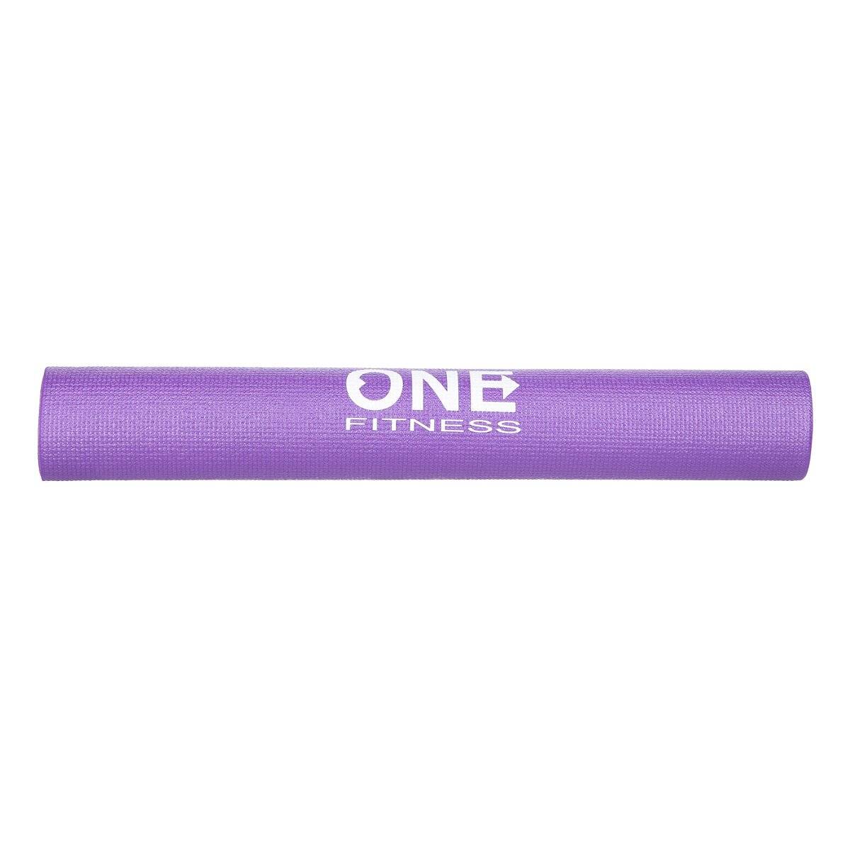 Übungsmatte Rutschfeste Yogamatte – 173,5 cm lang für komfortables Training Lila
